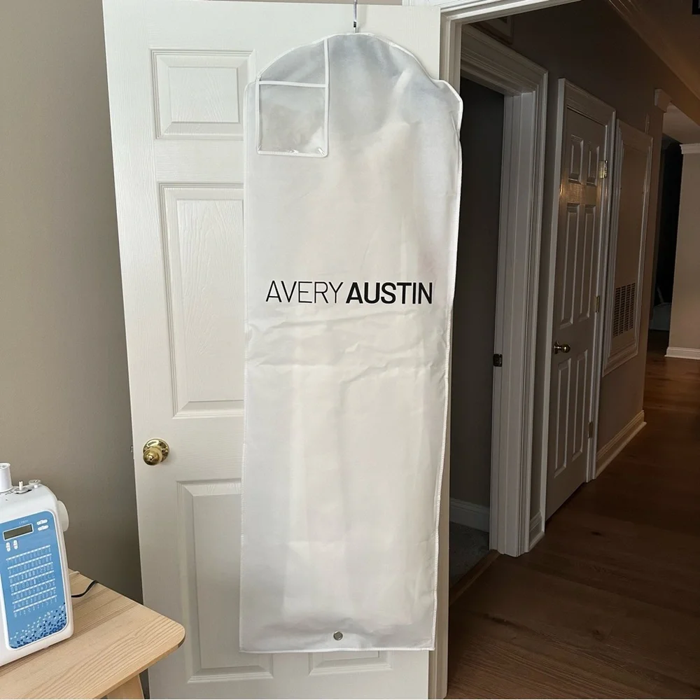 Scarlett White Chiffon A-Line Wedding Dress - Picture 11 of 13